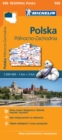 Image for Poland North West - Michelin Regional Map 556 : Map