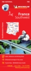 Image for Southwestern France - Michelin National Map 708 : Map