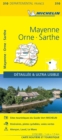 Image for Mayenne, Orne, Sarthe - Michelin Departemental Map 310
