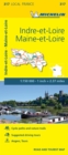Image for Indre-et-Loire, Maine-et-Loire - Michelin Local Map 317
