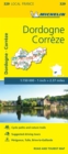 Image for Correze, Dordogne - Michelin Local Map 329
