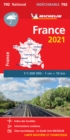 Image for France 2021 – High Resistance National Map 792 : Maps