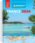 Image for France 2024 - Tourist &amp; Motoring Atlas A4 Laminated Spiral