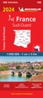 Image for Southwestern France 2024 - Michelin National Map 708