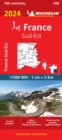Image for Southeastern France 2024 - Michelin National Map 709
