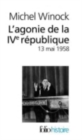 Image for L&#39;agonie de la IVe Republique