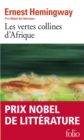 Image for Les vertes collines d''Afrique
