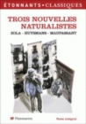 Image for Trois nouvelles naturalistes