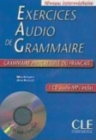 Image for Grammaire progressive du francais : Exercices audio livre &amp; CD-audio MP3 interm