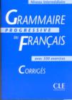Image for Grammaire progressive du franðcais  : avec 500 exercices: Corrigâes