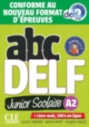 Image for ABC DELF Junior : Livre de l&#39;eleve A2 + DVD + Livre-web -  Epreuves 2020