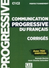 Image for Communication progressive du francais - Niveau perfectionnement (C1/C2) - Corriges