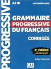 Image for Grammaire progressive du francais - Nouvelle edition : Corriges intermedi