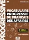 Image for Vocabulaire progressif du francais des affaires 2eme edition : Livre + CD a