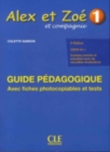 Image for Alex et Zoe et compagnie : Guide pedagogique 1