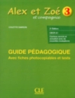Image for Alex et Zoe et compagnie : Guide pedagogique 3 - 3e  edition