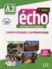 Image for Echo 2e edition (2013) : Cahier personnel d&#39;apprentissage + CD-audio + livre-we