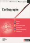 Image for L&#39;orthographe