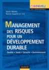 Image for Management Des Risques Pour Un Developpement Durable