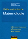 Image for L&#39;aide-Memoire De Maternologie