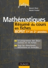 Image for Mathematiques Resume Du Cours En Fiches BCPST 1Re Et 2E Annees