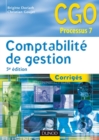 Image for Comptabilite De Gestion - 5E eD: Corriges