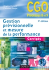 Image for Gestion Previsionnelle Et Mesure De La Performance - 5E Ed: Corriges