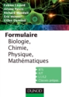 Image for Formulaire De Biologie, Chimie, Physique, Mathematiques