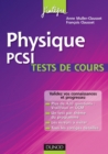 Image for Physique PCSI - Tests De Cours: Testez-Vous Et Progressez !