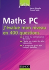 Image for Maths PC: J&#39;evalue Mon Niveau En 400 Questions