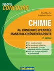 Image for Chimie Au Concours D&#39;entree Masseur-Kinesitherapeute - 2E Ed