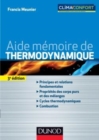 Image for Aide-Memoire De Thermodynamique - 3E Edition