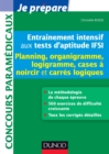 Image for Entrainement Intensif Aux Tests D&#39;aptitude IFSI - Planning: Planning, Logigramme, Organigramme, Cases a Noircir, Carres Logiques