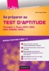 Image for Se Preparer Au Test D&#39;aptitude - Tremplin 1, Team, AST1, EDC, ESG, SKEMA: Niveau Post-Bac a Bac + 2