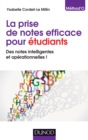 Image for La Prise De Notes Efficace Pour Etudiants