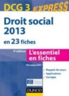 Image for Droit Social 2013 - DCG 3