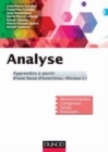 Image for Analyse [electronic resource] :  apprendre à partir d&#39;une base d&#39;exercices : Niveau L1 /  Jean-Pierre Escofier [and six others]. 