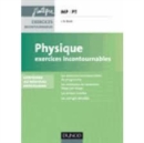 Image for Physique Exercices Incontournables MP-PT