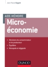 Image for Aide-Memoire - Microeconomie - 2Eme Edition