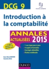 Image for DCG 9 - Introduction a La Comptabilite 2015