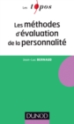 Image for Les Methodes D&#39;evaluation De La Personnalite