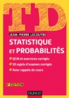 Image for TD Statistique Et Probabilites