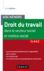 Image for Aide-Memoire - Droit Du Travail Dans Le Secteur Social Et Medico-Social: De A a Z