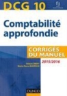 Image for DCG 10 - Comptabilite Approfondie 2015/2016