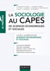 Image for La Sociologie Au Capes De Sciences Economiques Et Sociales