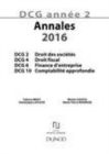 Image for DCG Annee 2 - Annales 2016