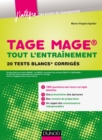 Image for TAGE MAGE(R) - Tout L&#39;entrainement: 20 Tests Blancs Corriges