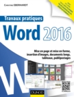 Image for Travaux Pratiques Avec Word 2016