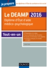 Image for Le DEAMP 2016: Diplome d&#39;Etat D&#39;aide Medico-Psychologique