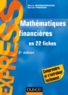 Image for Mathematiques Financieres - 5E Ed
